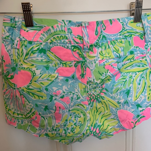 Lilly Pulitzer Walsh Short Coconut Jungle 00 - Picture 2 of 8